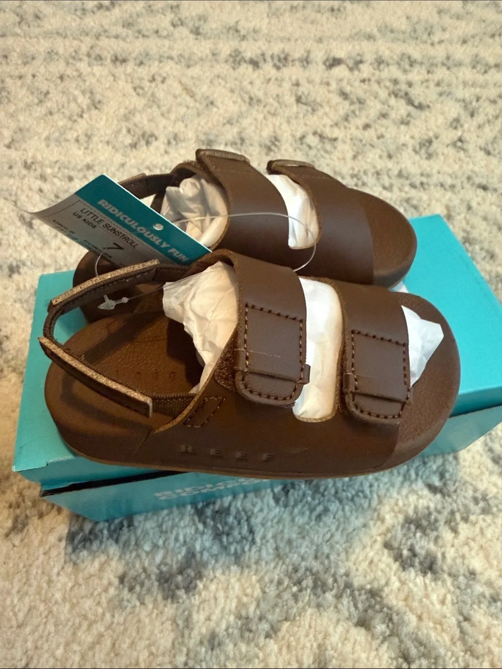 Reef Little Sunstroll Boys' Comfort Slides